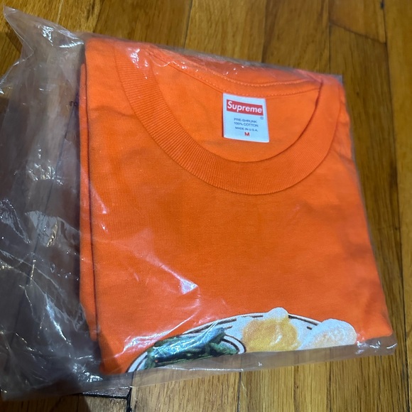 Supreme Orange Chicken Dinner T-Shirt NEW! - Picture 2 of 3